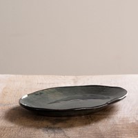 Dutch Rose Oval dish 34x23 cm Green-3