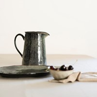 Dutch Rose Oval dish 34x23 cm Green-5