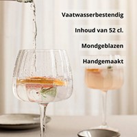 Laura Ashley Giftset 4 Ginglazen Helder 52 cl.-1
