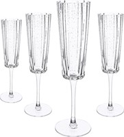 Laura Ashley Giftset 4 Champagneglazen Helder 21 cl.-1