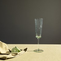 Laura Ashley Giftset 4 Glass Champagne Green 52 cl.-1