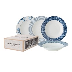 Laura Ashley Giftset 4 Borden Diep 22 cm Assorti