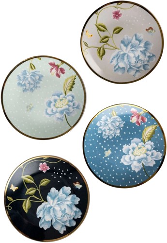 Laura Ashley Giftset 4 Petit Fours 12 cm Assorti
