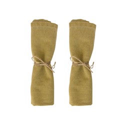 Laura Ashley Set 2 Servetten Daniela Oil Geel Uni