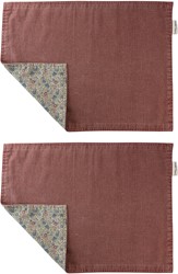 Set 2 Placemats Daniela Oxblood