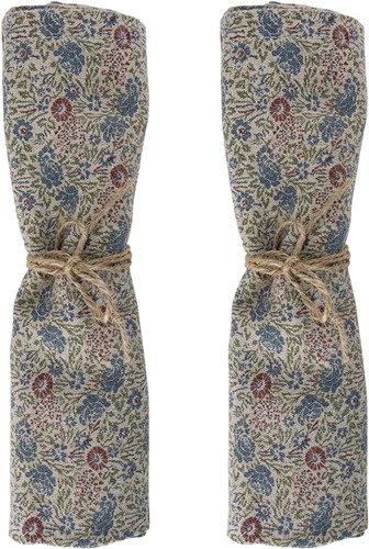 Laura Ashley Set 2 Servetten Daniela Oxblood