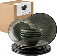 Dutch Rose Giftset 12 Delig Servies Groen-5