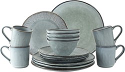 Giftset 16 Delig Servies Blauw