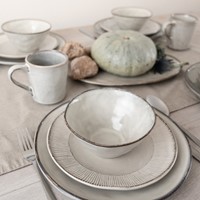 Dutch Rose Giftset 16 Delig Servies Creme-2