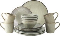 Dutch Rose Giftset 16 Delig Servies Creme