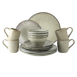 Dutch Rose Giftset 16 Delig Servies Creme