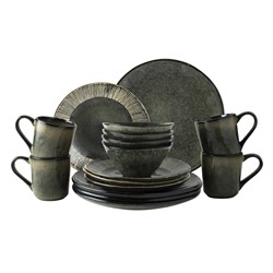 Dutch Rose Giftset 16 Delig Servies Groen