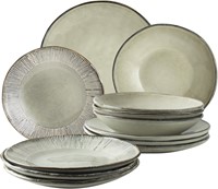 Dutch Rose Giftset 12 Delig Servies Creme