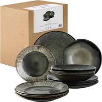 Dutch Rose Giftset 12 Delig Servies Groen-8