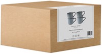 Giftset 4 Mugs Blue 39 cl. Dutch Rose Organic-9