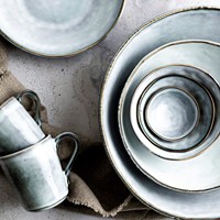 Giftset 4 Mugs Blue 39 cl. Dutch Rose Organic-7