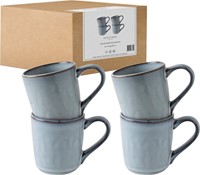 Giftset 4 Mugs Blue 39 cl. Dutch Rose Organic-8