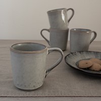 Giftset 4 Mugs Creme 39 cl. Dutch Rose Organic-2