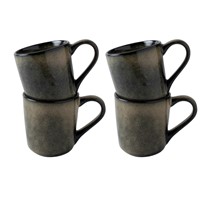 Giftset 4 Mugs Green 39 cl. Dutch Rose Organic