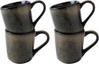 Giftset 4 Mugs Green 39 cl. Dutch Rose Organic