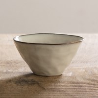 Giftset 4 Bowls 14cm Creme Dutch Rose Organic-3