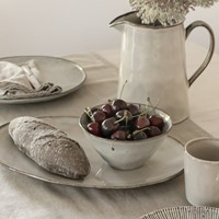 Giftset 4 Bowls 14cm Creme Dutch Rose Organic-5