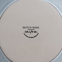 Giftset 4 Plates 21,5cm Blue Dutch Rose Organic-5