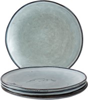Giftset 4 Plates 26,5cm Blue Dutch Rose Organic