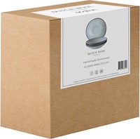 Dutch Rose Giftset 4 Borden Diep 23,5 cm Blauw-8