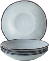 Giftset 4 Borden Diep 23,5 cm Blauw