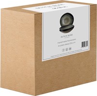 Dutch Rose Giftset 4 Borden Diep 23,5 cm Groen-8
