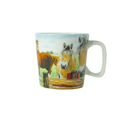 Wiebe van der Zee Minimug Horse 23 cl.