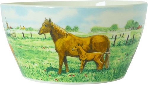 Wiebe van der Zee Kom 13 cm Paard