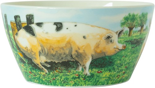 Wiebe van der Zee Bowl Pig 13 cm -3
