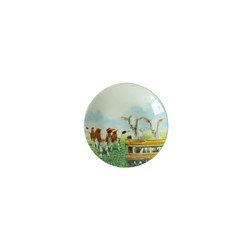 Wiebe van der Zee Petit Four Koe/Geit 10.5 cm.