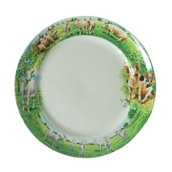 Wiebe van der Zee Plate 25 cm Goat/Pig