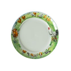 Wiebe van der Zee Plate 21 cm Cow/Chicken