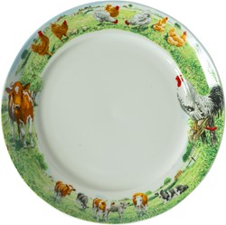 Bord Koe Kip 21 cm.