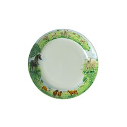 Wiebe van der Zee Bord 18 cm Paard/Schaap