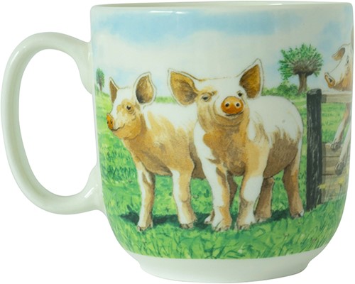 Wiebe van der Zee Mug XL Pig 41 cl.-3