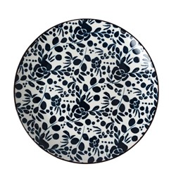 Dutch Floral Plate 26 cm Flower Small