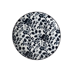 Dutch Floral Plate 21 cm Flower Small