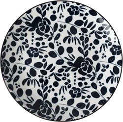 Dutch Floral Plate 21 cm Flower Small