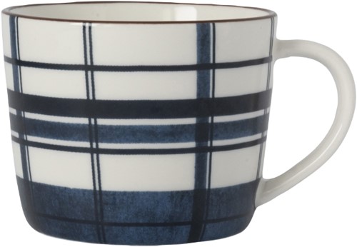 Dutch Floral Mug Check 30 cl.