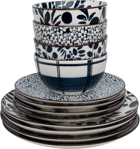 Dutch Floral Giftset 12-delig assorti