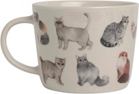Dutch Floral Giftset 3 Mugs Low Cats Color 32 cl.-3