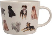Dutch Floral Giftset 3 Bekers Laag Honden Kleur 32 cl.-7