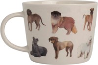 Dutch Floral Giftset 3 Bekers Laag Honden Kleur 32 cl.-9