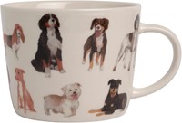 Dutch Floral Giftset 3 Bekers Laag Honden Kleur 32 cl.-1