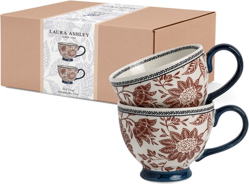 Giftset 2 Mokken Hedingham Blue Terra 43 cl.-2